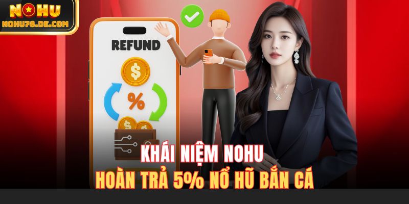 Khái niệm Nohu hoàn trả 5% nổ hũ bắn cá